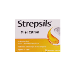 STREPSILS MIEL-CITR. PAST BT36