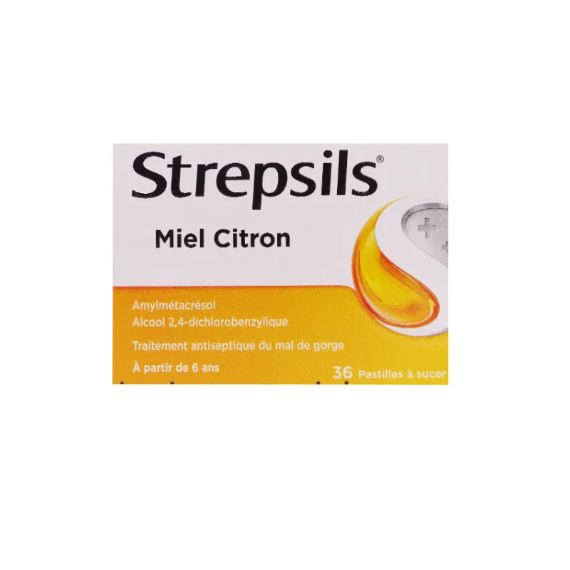 STREPSILS MIEL-CITR. PAST BT36