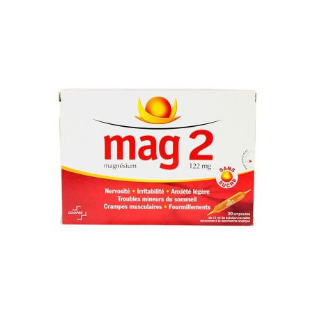 MAG 2 S/SUC BUV AMP10ML 30