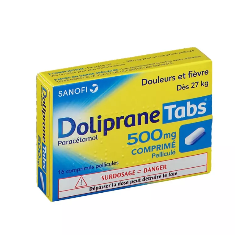 DOLIPRANETABS 500MG  CPR 16