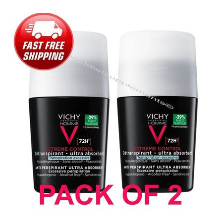VICHY HOM DEO PS BILLE 50ML*2