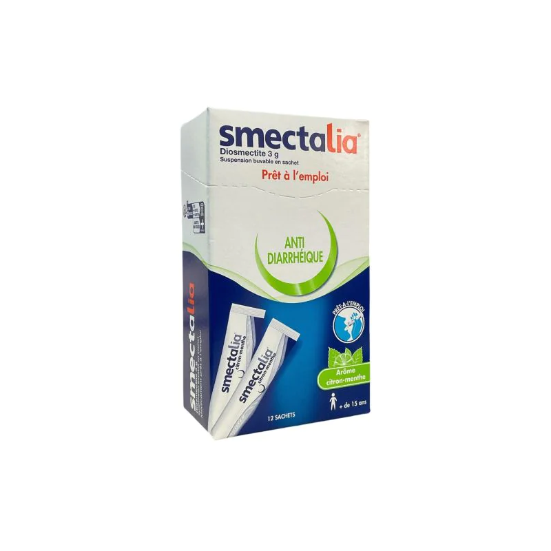 SMECTALIA 3G CITRON-MENTHE SACH 12