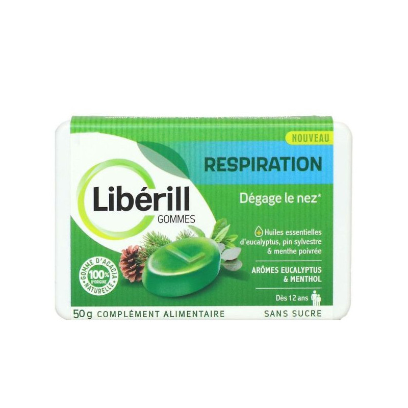 LIBERILL RESPIRATION GOMME BTE50G