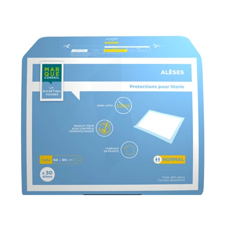 MARQ CONSEIL Alèze maxi 60x90cm Sac/30