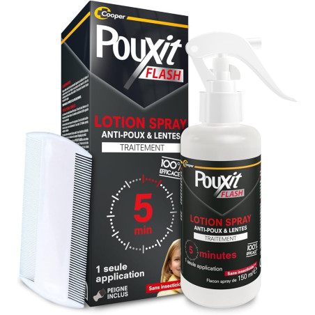 POUXIT FLASH A/POUX&LENTE 150ML