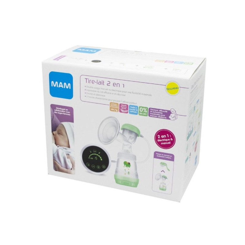 MAM TIRE LAIT 2EN1 MANUEL/ELECTRIQ