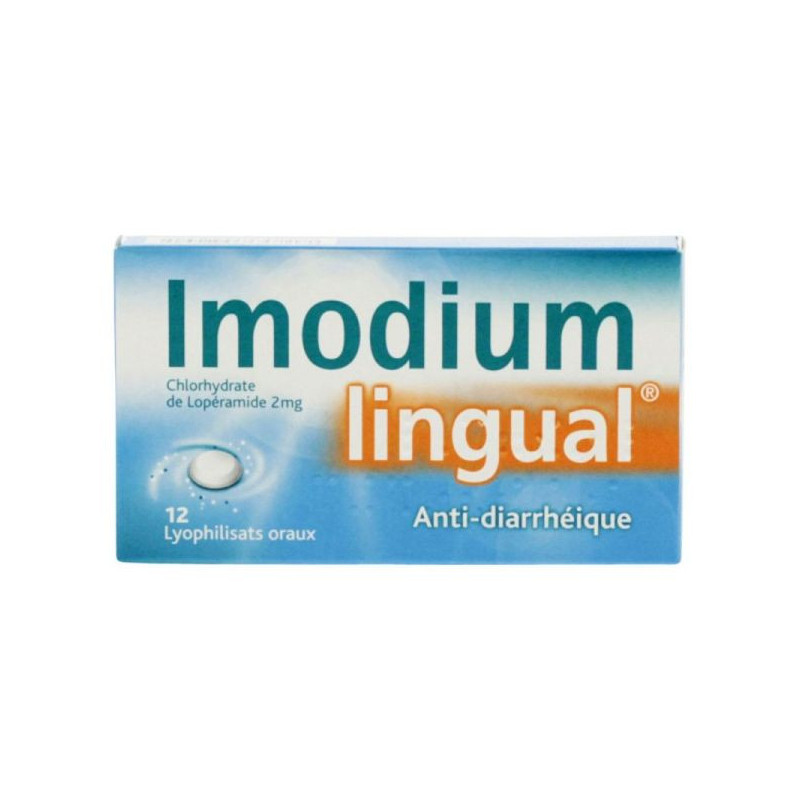 IMODIUMLINGUAL 2MG LYOPHILISATS ORAUX BT12