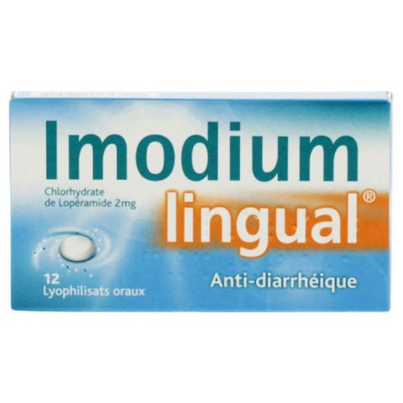 IMODIUMLINGUAL 2MG LYOPHILISATS ORAUX BT12