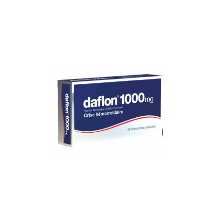 DAFLON 1000mg Cpr pell Plq/18