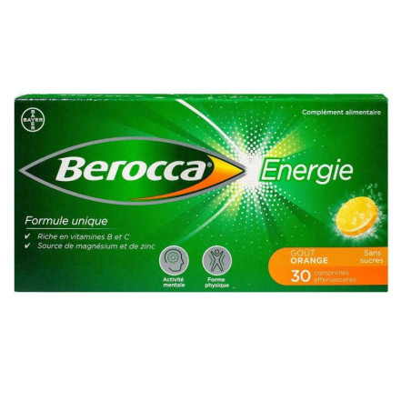BEROCCA ENERGIE ORANGE CPR EFF 30