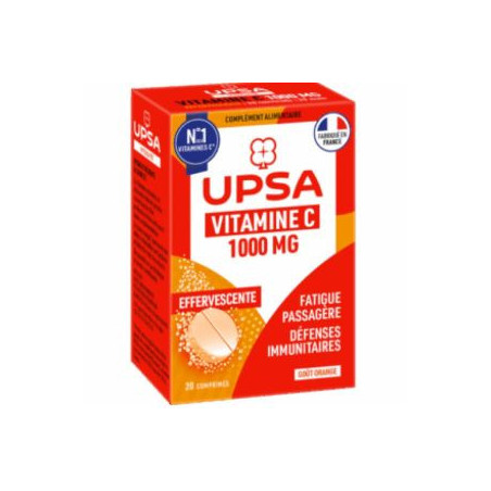 VIT C UPSA 1G EFF COMPL ALIM