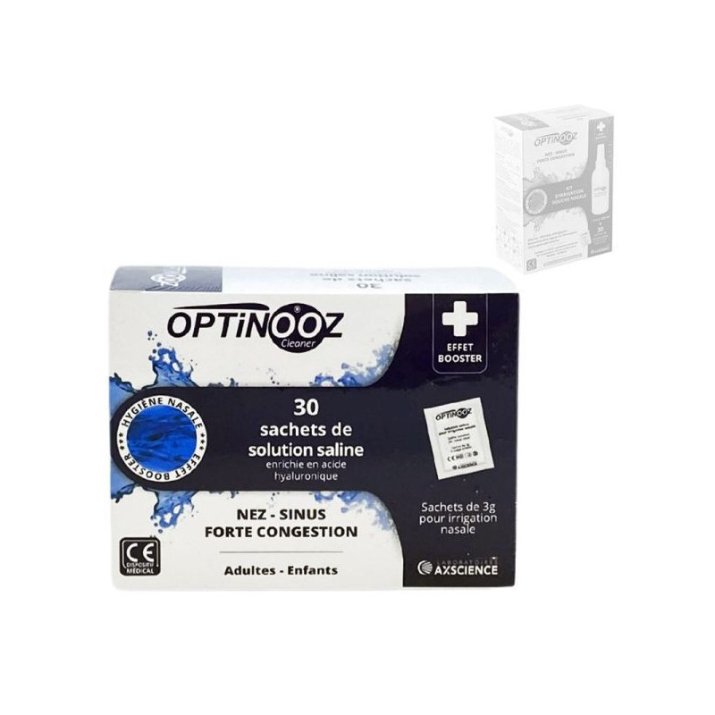 OPTINOOZ 30 sachets de Solution saline