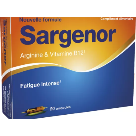 SARGENOR ARG VIT B12 AMP 20