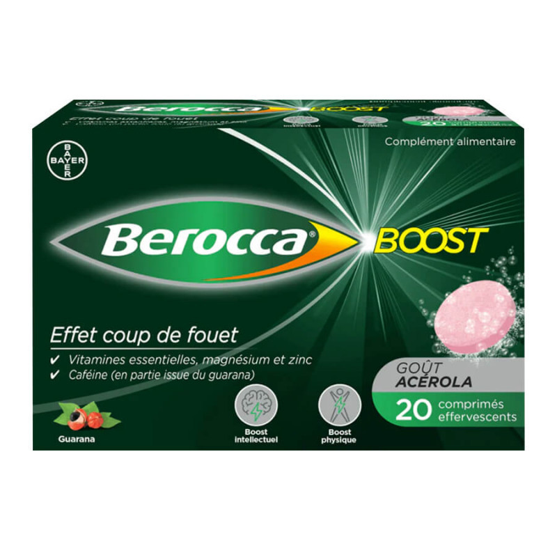BEROCCA BOOST 20 Comprimés Effervescents 