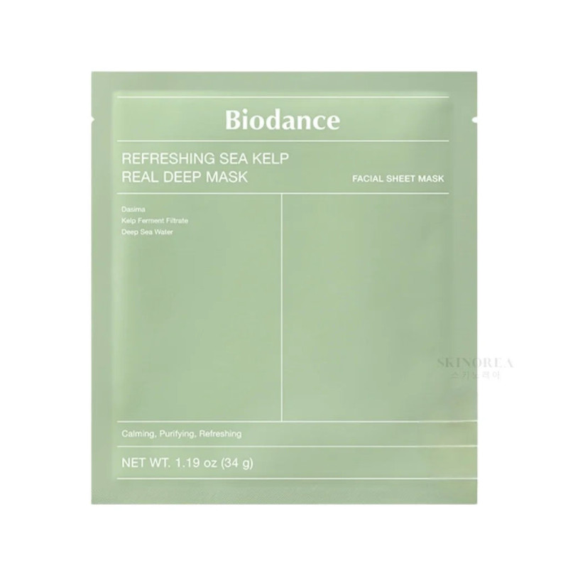BIODANCE REFRESHING SEA KELP REAL DEEP MASK