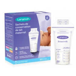 LANSINOH SACH CONSERV LAIT MATER25