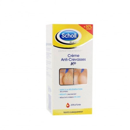 SCHOLL Cr reconstit K+ T/120ml