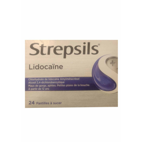 STREPSILS LIDOCAINE PAST BT24